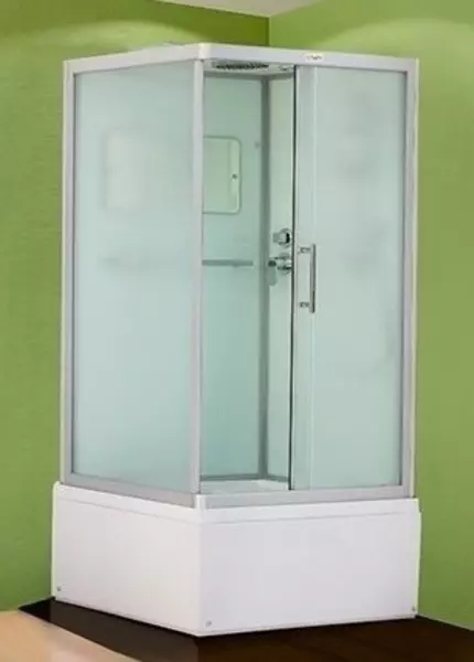 

Душевая кабина «Esbano» EST-108CKRB 100/80 высокий поддон матовая/белая правая