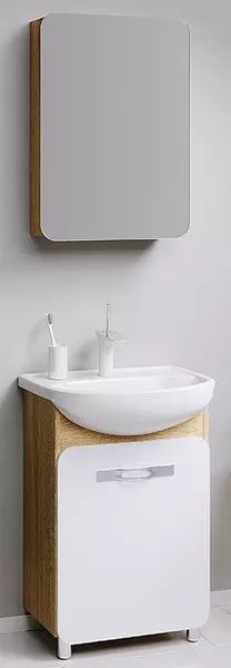 Мебель для ванной «Aqwella» Вега 55 дуб сонома - фото 1