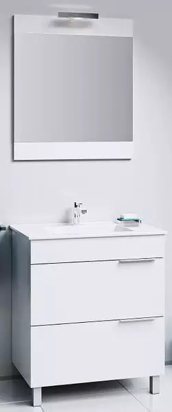 Мебель для ванной «Aqwella» Бриг 75 белая - фото 1