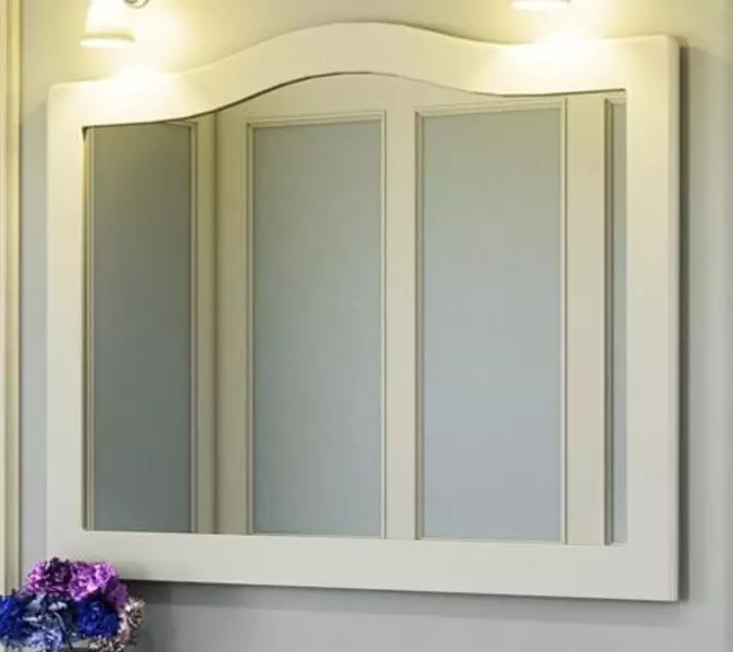 

Зеркало «Comforty» Монако 120 без света белое