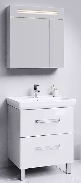 Мебель для ванной «Aqwella» Нео 70 белая - фото 1