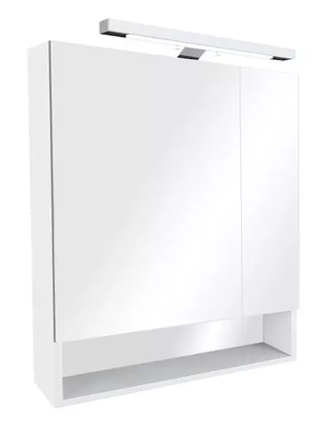 Зеркальный шкаф Roca The Gap 80 с подсветкой белый матовый 48490₽