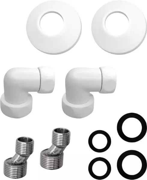 Отражатель Угловое соединение Эксцентрик Двин К-3 new белый 1364₽