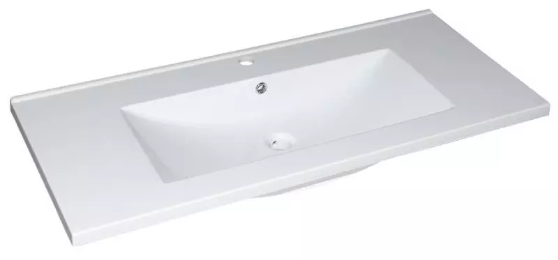 

Раковина «Misty» Qvatro 105W литьевой мрамор белая