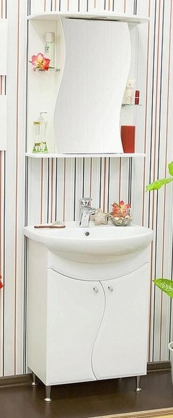 Мебель для ванной Sanflor Лина 65 белая 35429₽