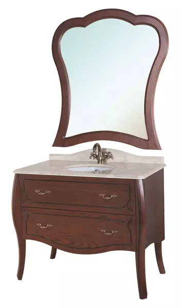 Мебель для ванной «Bellezza» Грация Люкс 90 вишня