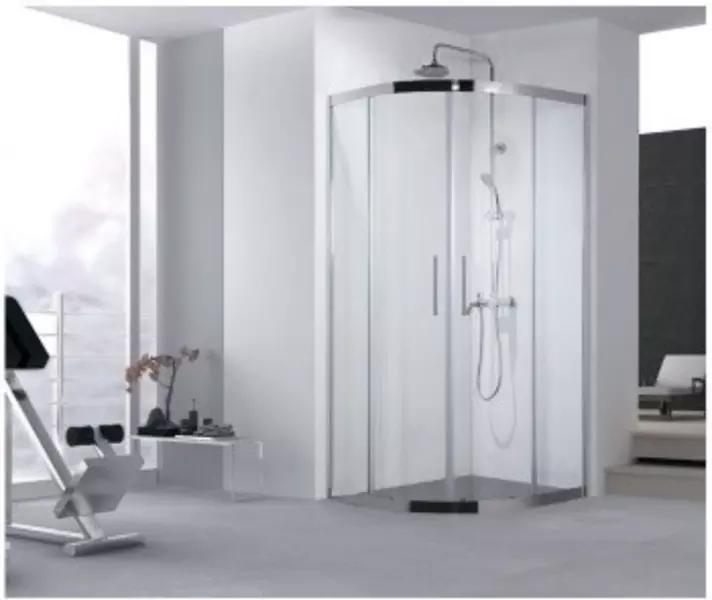 

Душевой угол-ограждение «Aquanet» Delta NPE2142 90/90 прозрачный/хром четверть круга без поддона