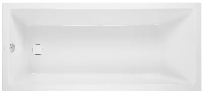 Ванна акриловая «Vagnerplast» Cavallo 170/75 без опор без сифона белая, цвет белый
