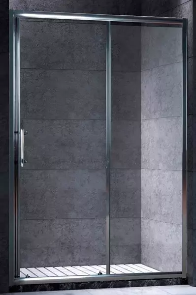 

Душевая дверь «Esbano» ES-100DK 100/195 прозрачная/хром универсальная