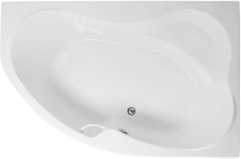 

Ванна акриловая «Aquanet» Capri 170/110 с каркасом без сифона с ручками белая правая