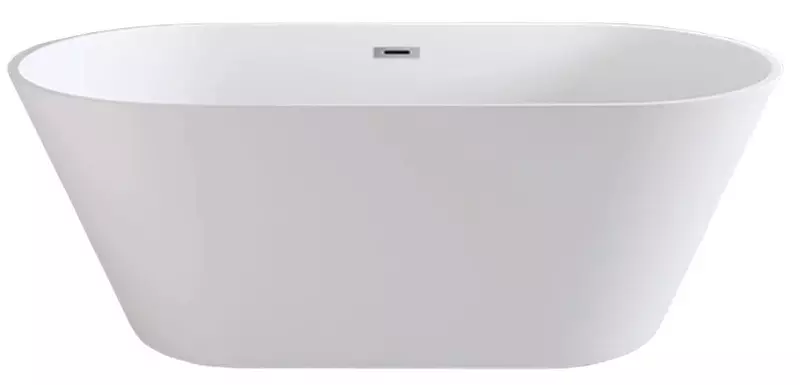 Ванна акриловая «Black & White» SB103 170/80 с сифоном белая