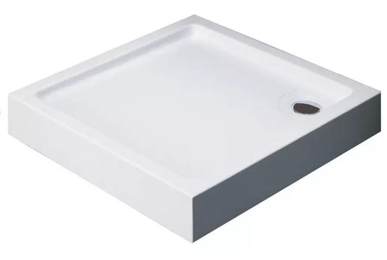 

Душевой поддон «Black & White» SQ-10H 100/100 низкий акриловый квадратный
