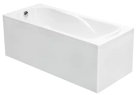 

Ванна акриловая «Roca» Uno 160/75 (ZRU9302869) без опор без сифона белая
