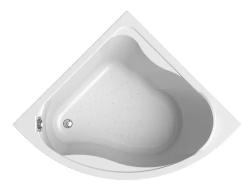 Ванна акриловая Radomir Альтея 125125 с каркасом без сифона белая 41861₽