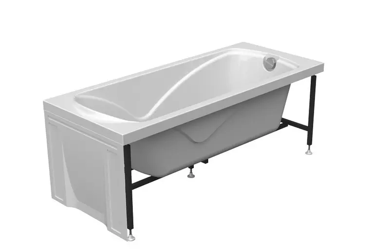 Торцевой экран под ванну Radomir Сильвия new белый левый 5525₽