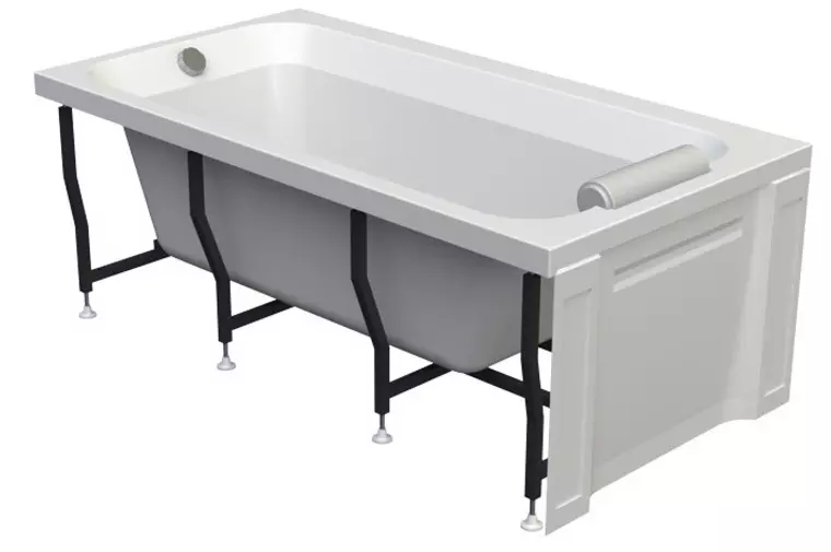 Торцевой экран под ванну Radomir Хельга 170х90 белый правый 8106₽