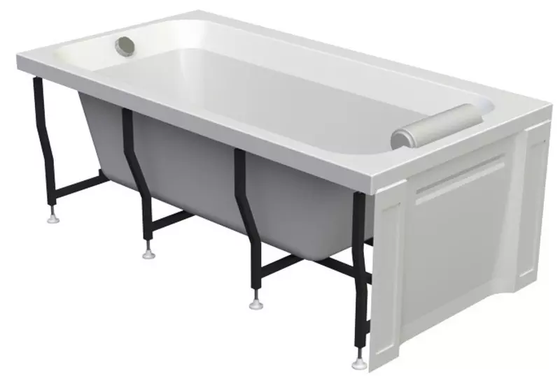 Торцевой экран под ванну Radomir Хельга 185100 белый правый 8106₽