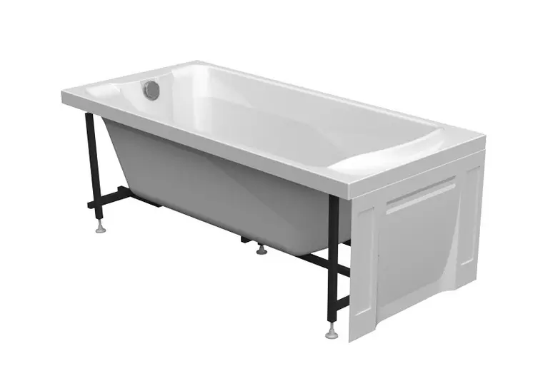 

Торцевой экран под ванну «Radomir» Ларедо 168/78 с ложементами под декор белый правый