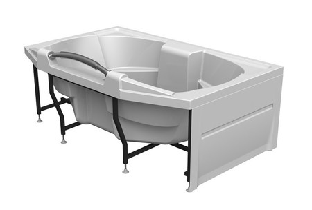 Торцевой экран под ванну Radomir Конкорд белыйКристаллы Swarovski правый 15163₽