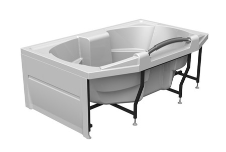 Торцевой экран под ванну Radomir Конкорд белыйКристаллы Swarovski левый 15163₽