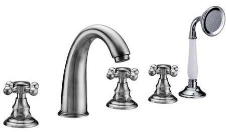 Смеситель на борт ванны Radomir Лонг хром 48608₽