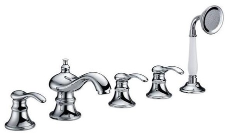 Смеситель на борт ванны Radomir Аладин-5 хром 41595₽