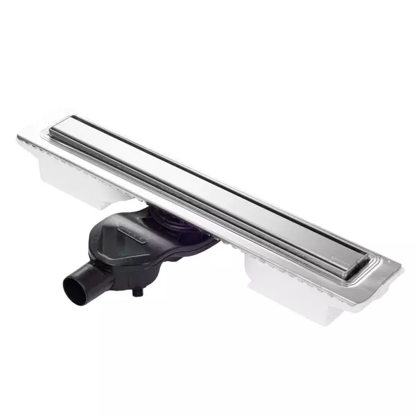 Душевой лоток «Berges Wasserhaus» B1 Keramik 700 091118 боковой выпуск хром/под плитку