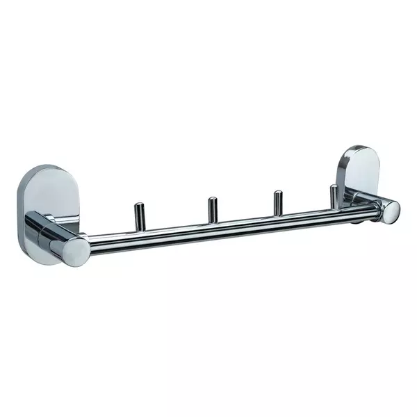 

Планка с крючками «Fora» Brass BR004 29см на стену хром