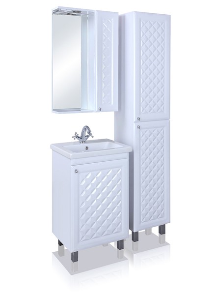 Мебель для ванной Style Line Канна 50 Люкс белая 23890₽