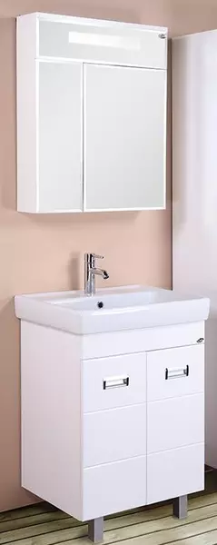Мебель для ванной «Onika» Балтика-Квадро 55.10 белая