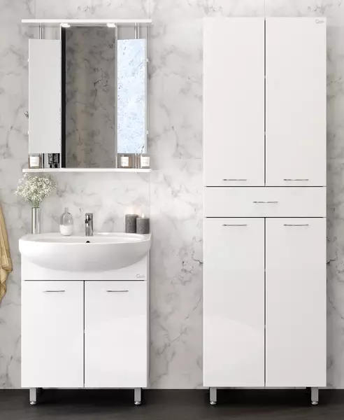

Мебель для ванной «Onika» Стелла 65.10 белая