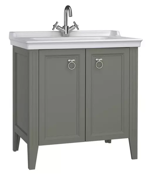 

Тумба с раковиной «Vitra» Valarte 80 (Valarte 80) серая
