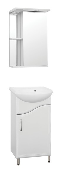 Мебель для ванной Style Line Эко Волна 2-45 белая 16410₽