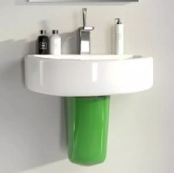 

Полупьедестал «Sanita Luxe» Best Color Green BSTSLSP05 фарфоровый зеленый