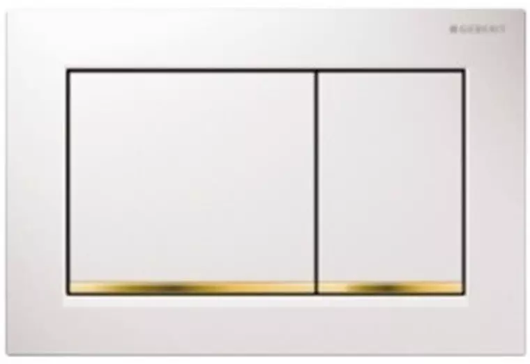 

Кнопка смыва «Geberit» Sigma 30 115.883.KK.1 белый/позолоченный
