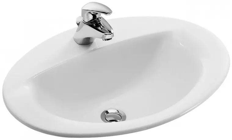 

Раковина «Jacob Delafon» Patio 56/43 E4155-00 фарфоровая белая