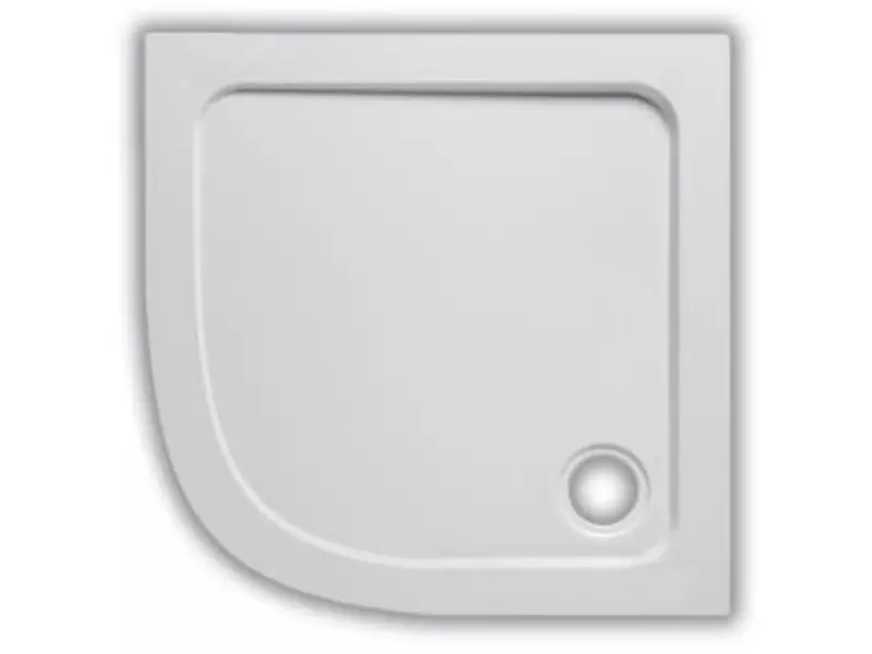Душевой поддон Jacob Delafon Flight 9090E62444-00 низкий четверть круга белый 50775₽