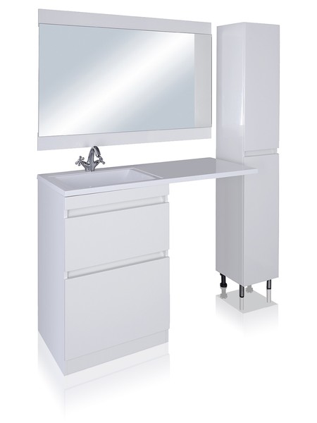 Мебель для ванной Style Line Даллас 120 Люкс белая леваяправая 40360₽