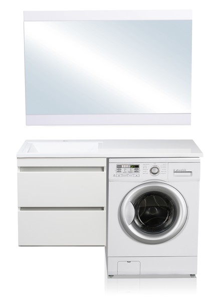 Мебель для ванной подвесная Style Line Даллас 120 Люкс белая леваяправая 39240₽