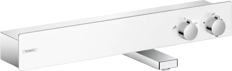 

Смеситель для ванны «Hansgrohe» Shower Tablet 13109400 с термостатом белый/хром