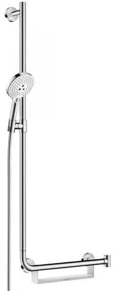 

Душевой гарнитур «Hansgrohe» Raindance Select S 26324400 хром/белый