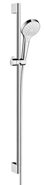 

Душевой гарнитур «Hansgrohe» Croma Select S EcoSmart Vario 26573400 хром/белый