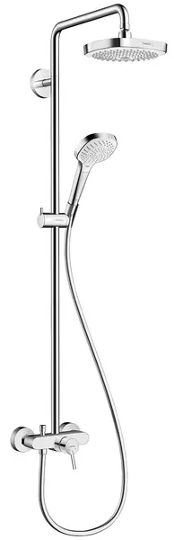 

Душевая система «Hansgrohe» Croma Select E 27258400 хром/белая
