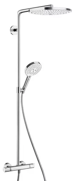 

Душевая система «Hansgrohe» Raindance Select S 27133400 с термостатом хром/белая