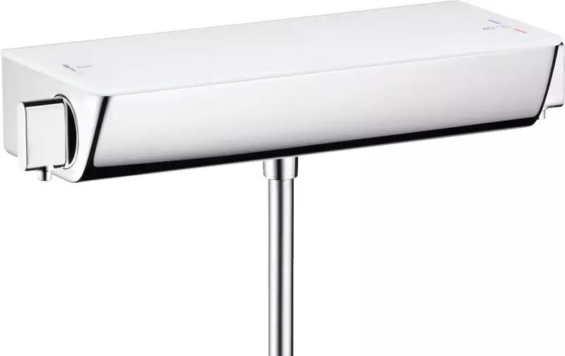 

Смеситель для душа «Hansgrohe» Ecostat Select 13161400 с термостатом белый/хром