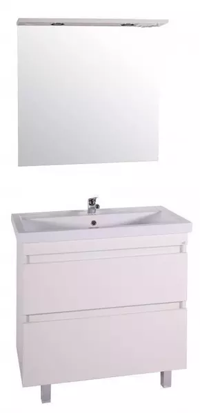 Мебель для ванной «ASB-Mebel» Коста 80 ясень белый