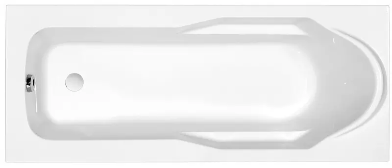 Ванна акриловая Cersanit Santana 17070 63325 без опор без сифона ультра белая 19990₽