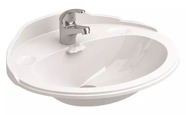 

Раковина «Sanitana» Grecia 57/23 S10069816400000 фарфоровая белая