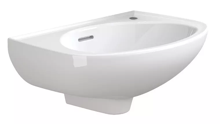 

Раковина «Sanitana» Munigue 35/22 S10071516900000 фарфоровая белая правая