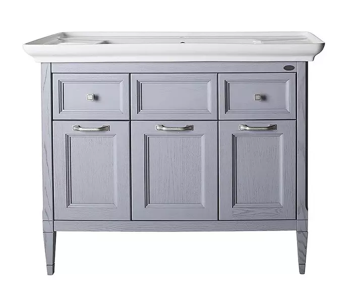 Тумба с раковиной ASB-Woodline Гранда 105 Дуглас 105 Grigio 79813₽